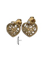 Orecchini Gemoro Donna in Oro giallo Diamante 0.01 Ct OB809GIA